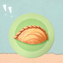Load image into Gallery viewer, Kali Pok | Curry Puff Coaster