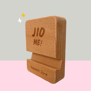 Singlish Phone Stand - "Jio Me!"