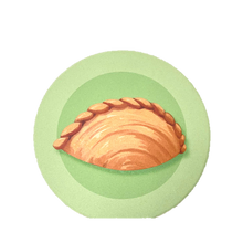 Load image into Gallery viewer, Kali Pok | Curry Puff Coaster