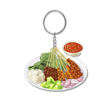 Load image into Gallery viewer, Satay Keychain