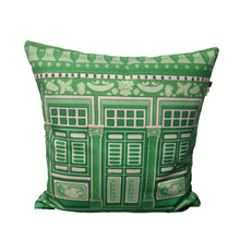 Load image into Gallery viewer, Old Shop Window Cushion Cover (Green)
