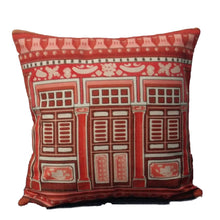Load image into Gallery viewer, Old Shop Window Cushion Cover (Red)
