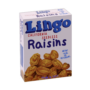 Lingo Raisin Pin