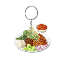 Load image into Gallery viewer, Satay Keychain
