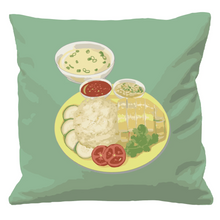 Load image into Gallery viewer, Chicken Rice Cushion Cover
