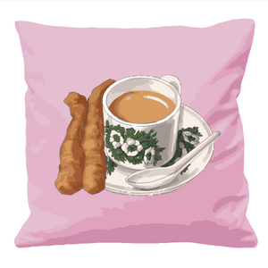 Hot Milk Tea Cushion Cover